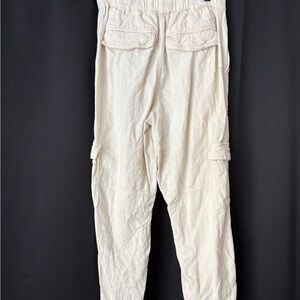 Pilcro Cream Cargo Pants